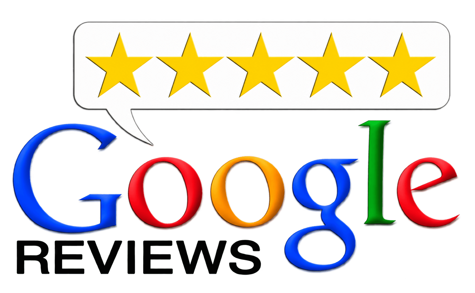 Google Reviews — five stars