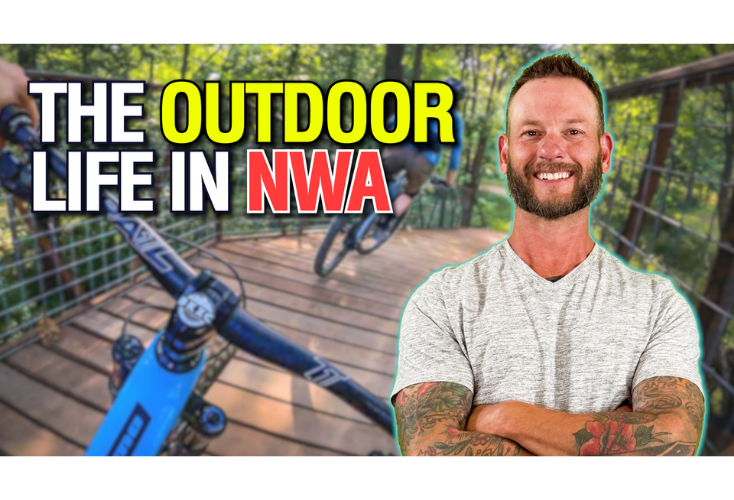 outdoor lifestyle in northwest arkansas - trails lakes and the Buffalo River