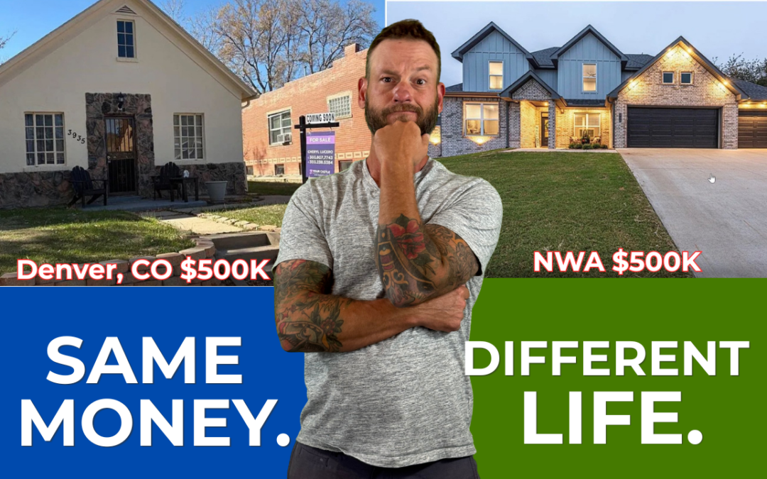 What $500K Actually Gets You in NWA vs. Where You’re Moving From